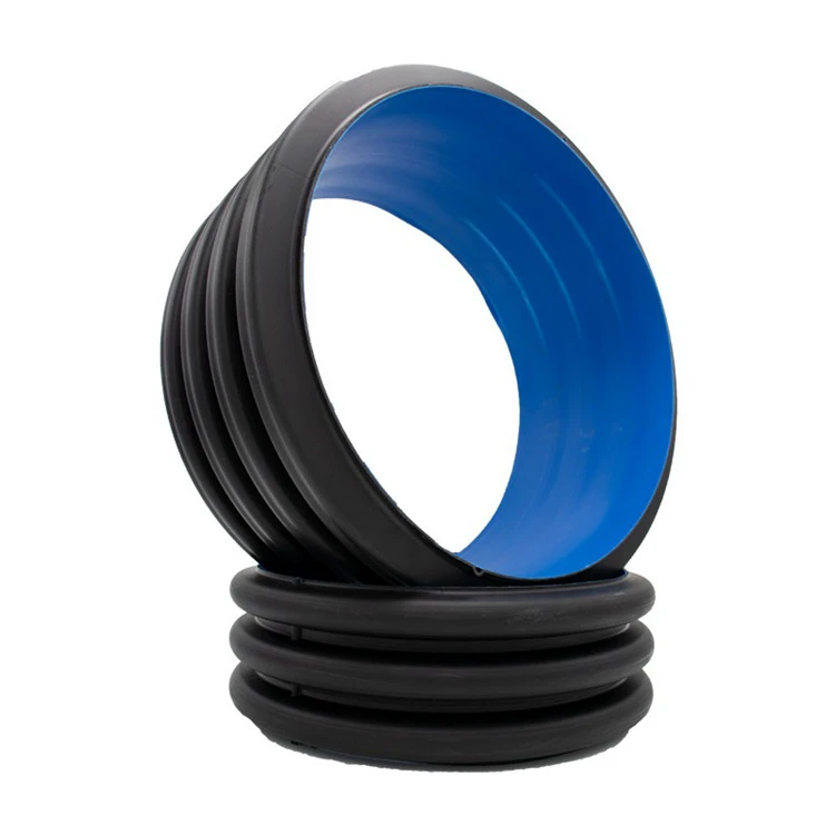 Teava ondulata cu perete dublu HDPE pentru drenaj
